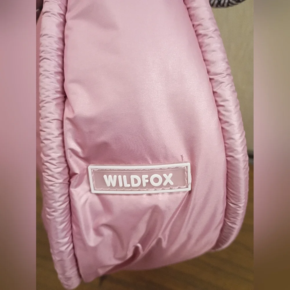 NWT Wildfox Puffer Pink Crossbody Purse Bag - Picture 5 of 10